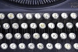 Typewriter copy
